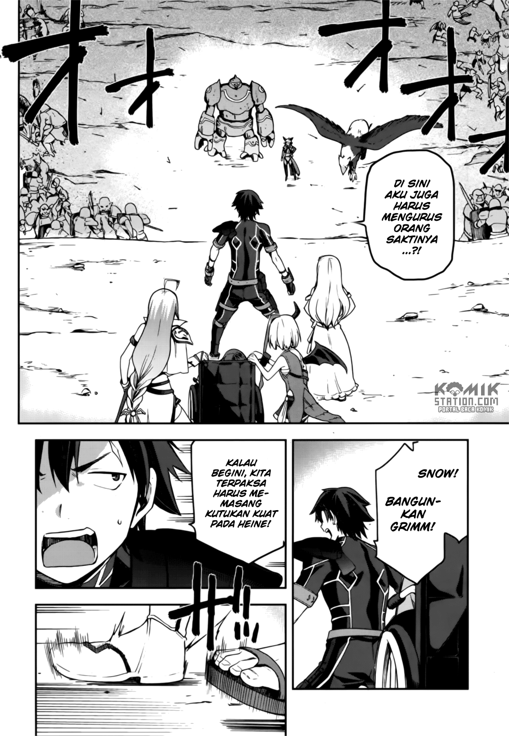 Sentouin, Hakenshimasu! Chapter 08 Gambar 18
