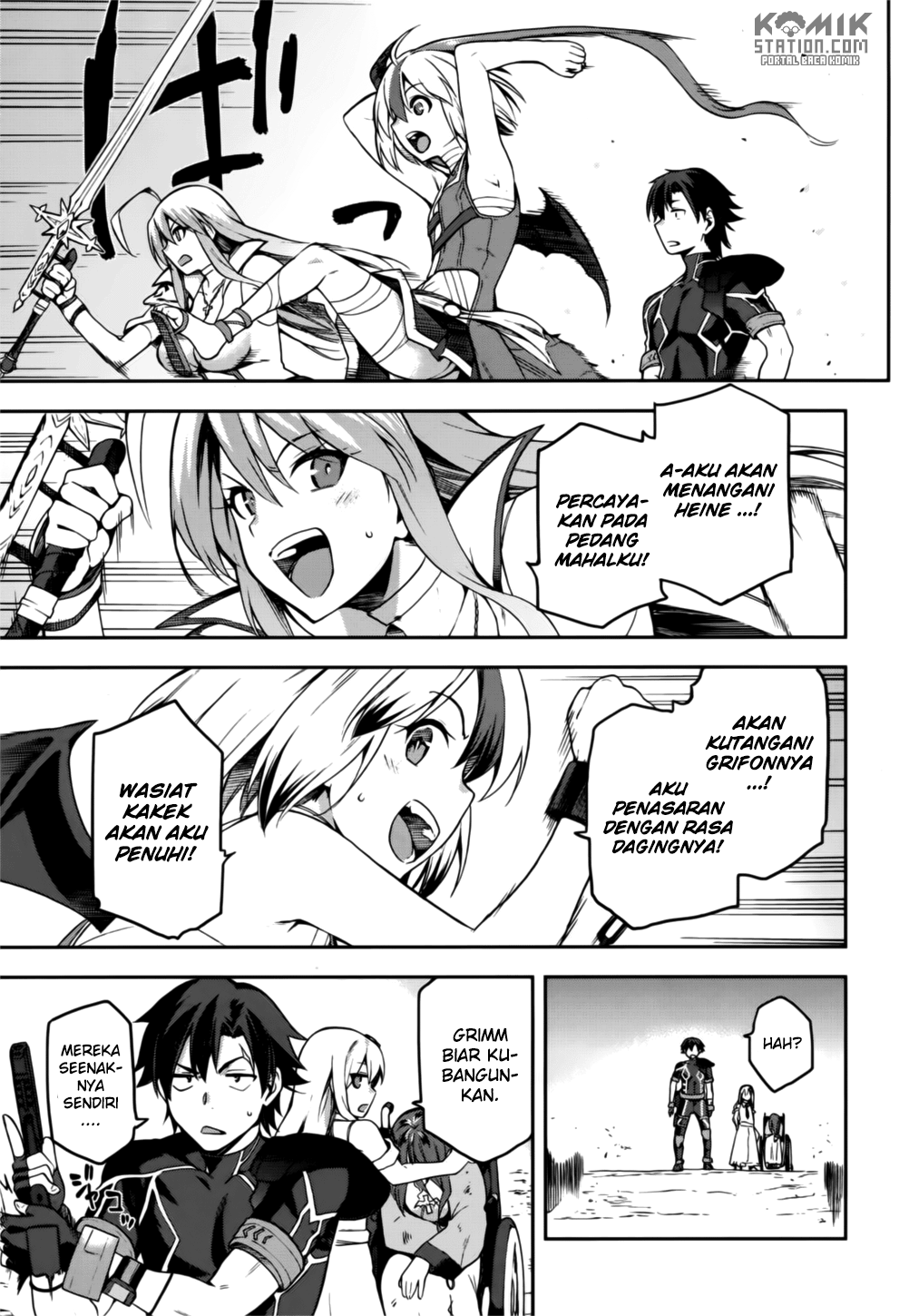 Sentouin, Hakenshimasu! Chapter 08 Gambar 19