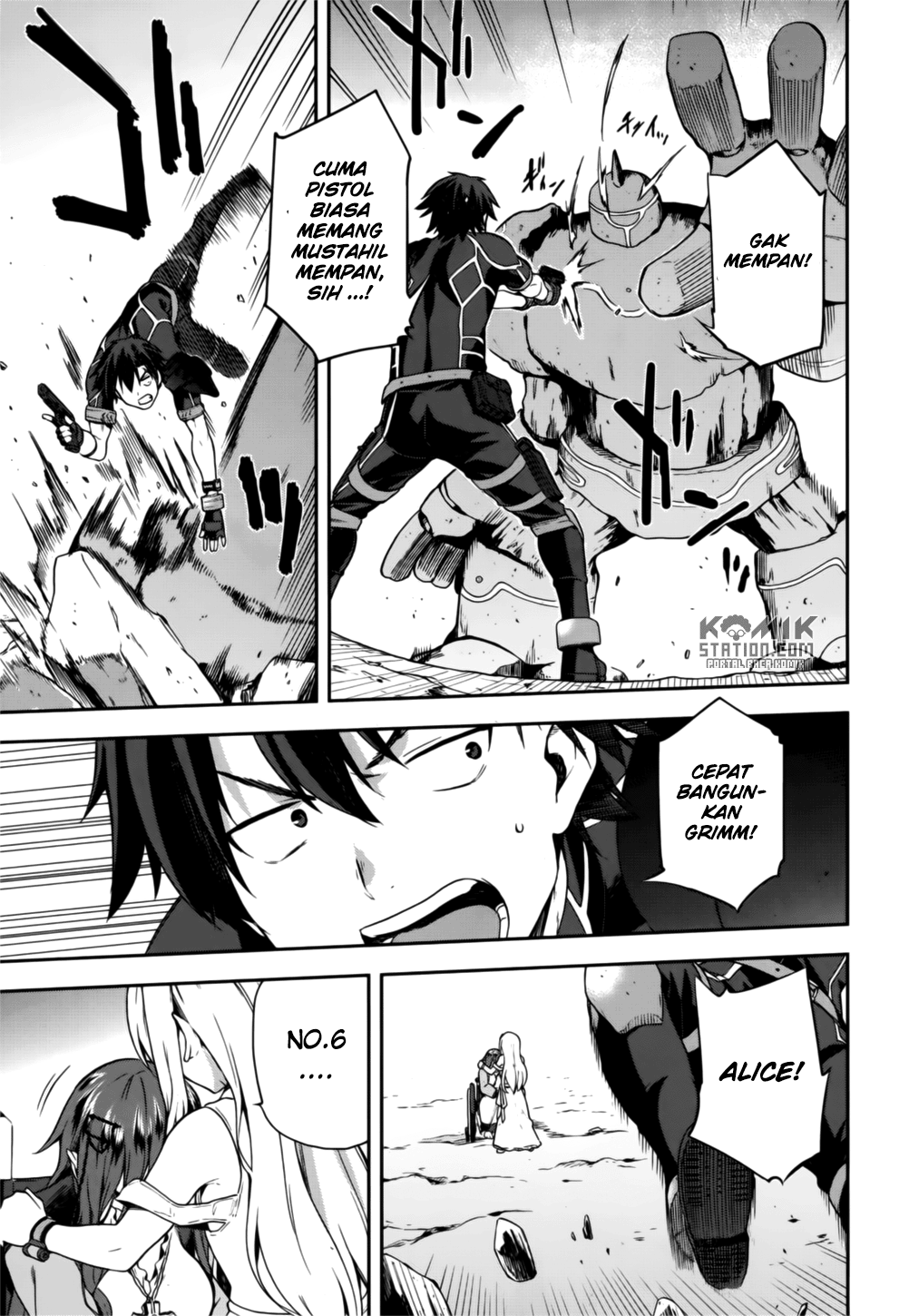 Sentouin, Hakenshimasu! Chapter 08 Gambar 23