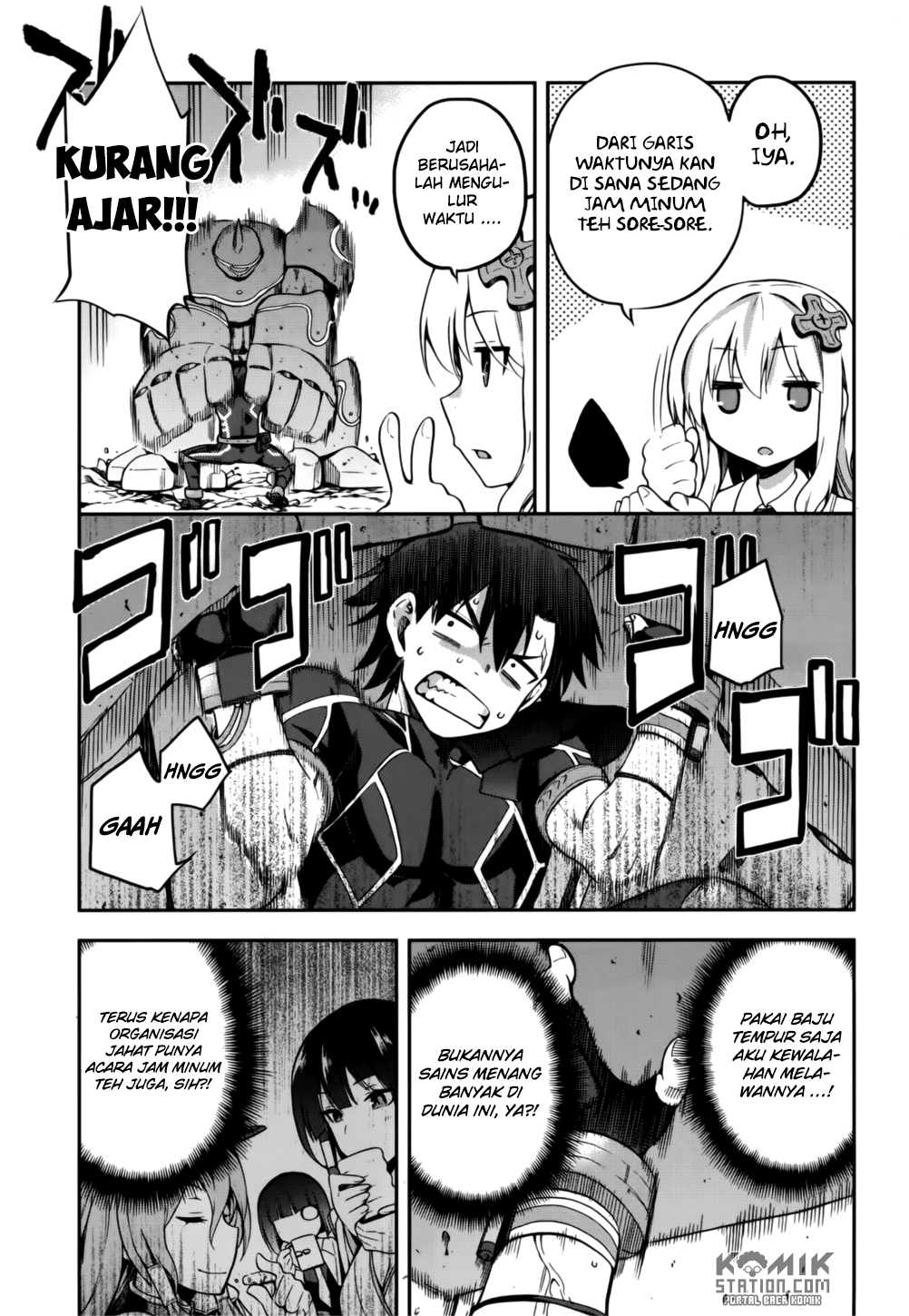 Sentouin, Hakenshimasu! Chapter 08 Gambar 29