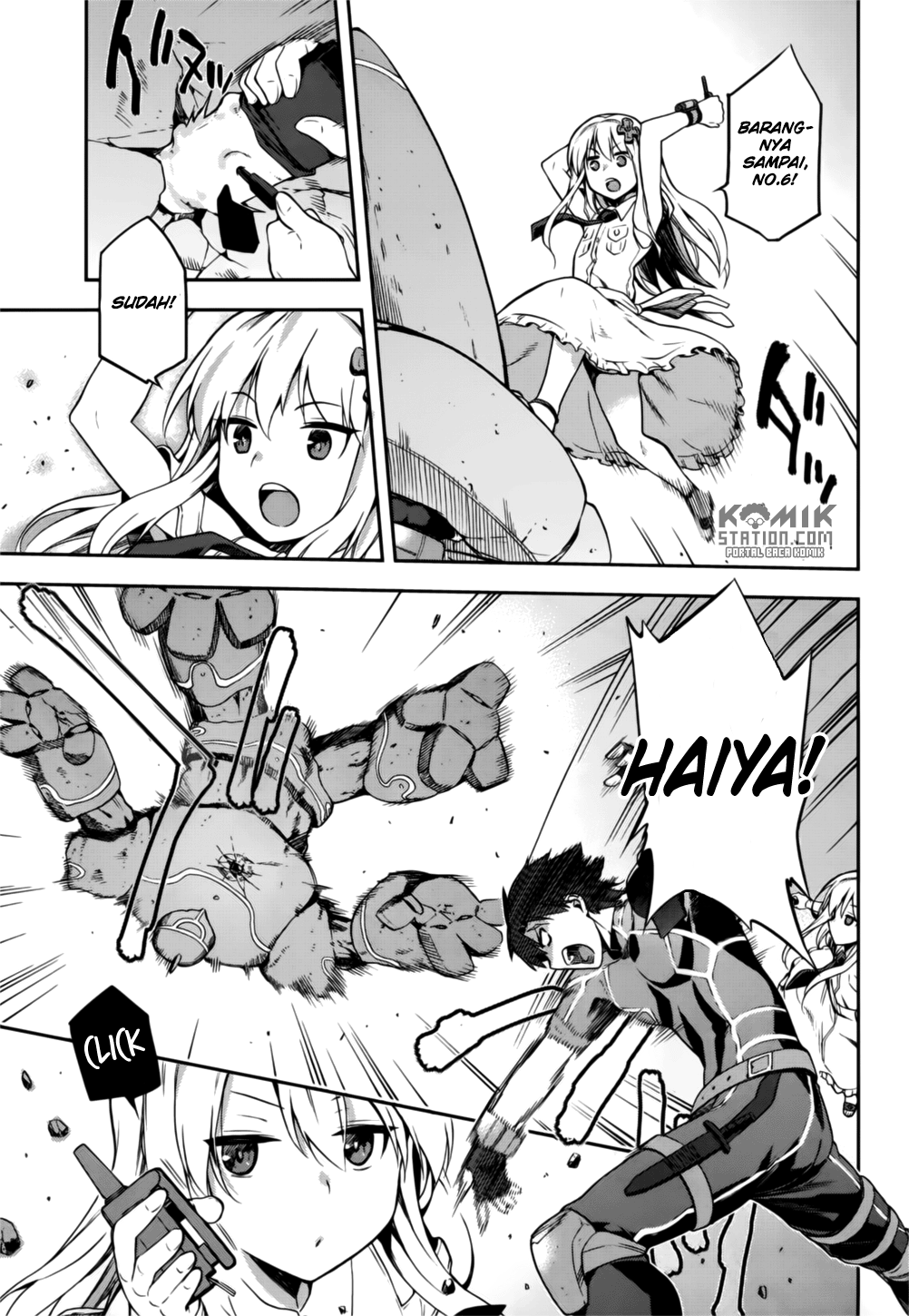 Sentouin, Hakenshimasu! Chapter 08 Gambar 33