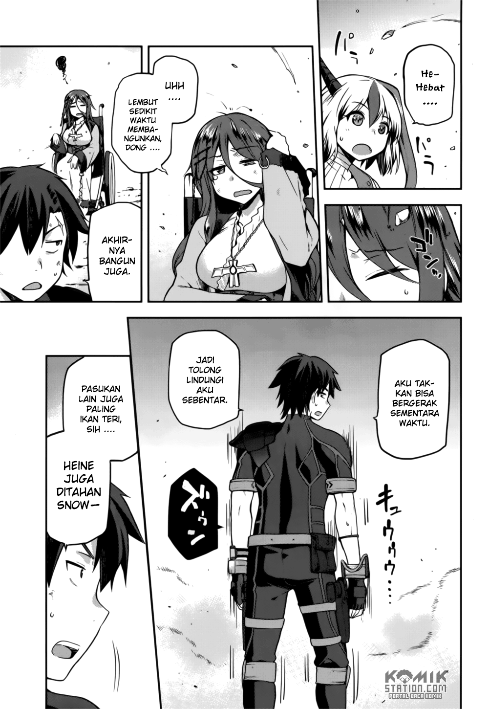 Sentouin, Hakenshimasu! Chapter 08 Gambar 35