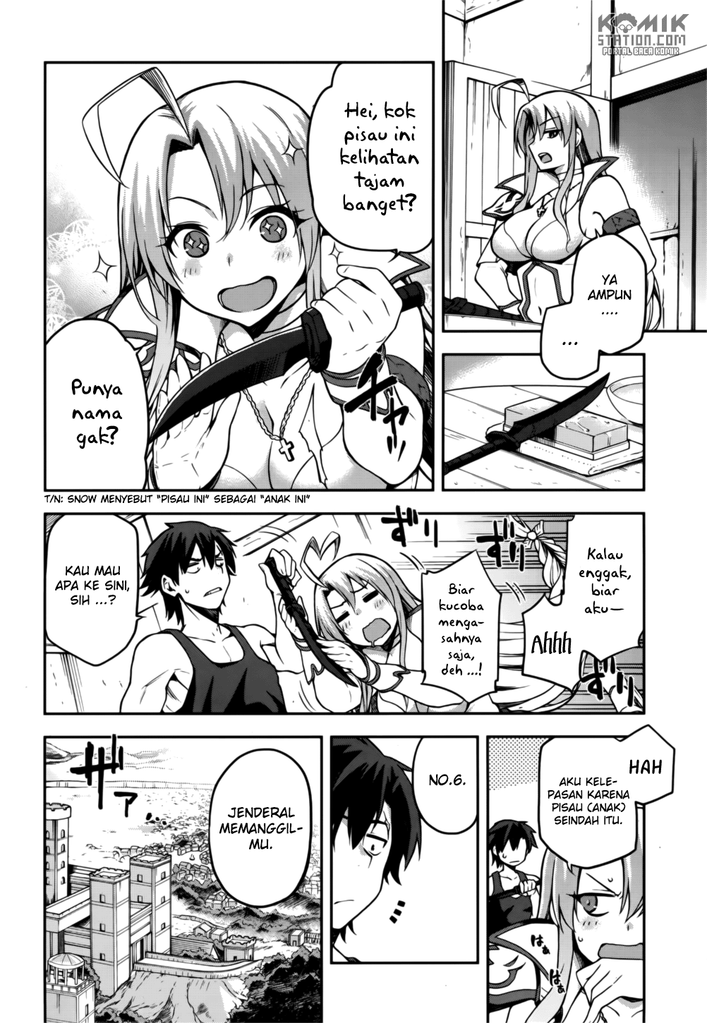 Sentouin, Hakenshimasu! Chapter 08 Gambar 4
