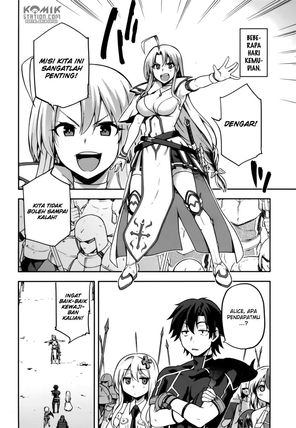 Sentouin, Hakenshimasu! Chapter 08 Gambar 6