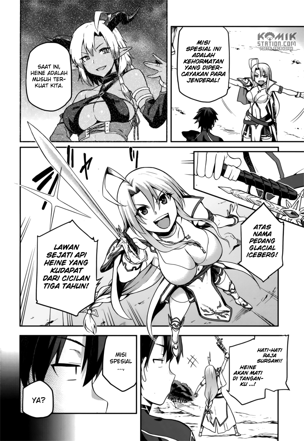 Sentouin, Hakenshimasu! Chapter 08 Gambar 8