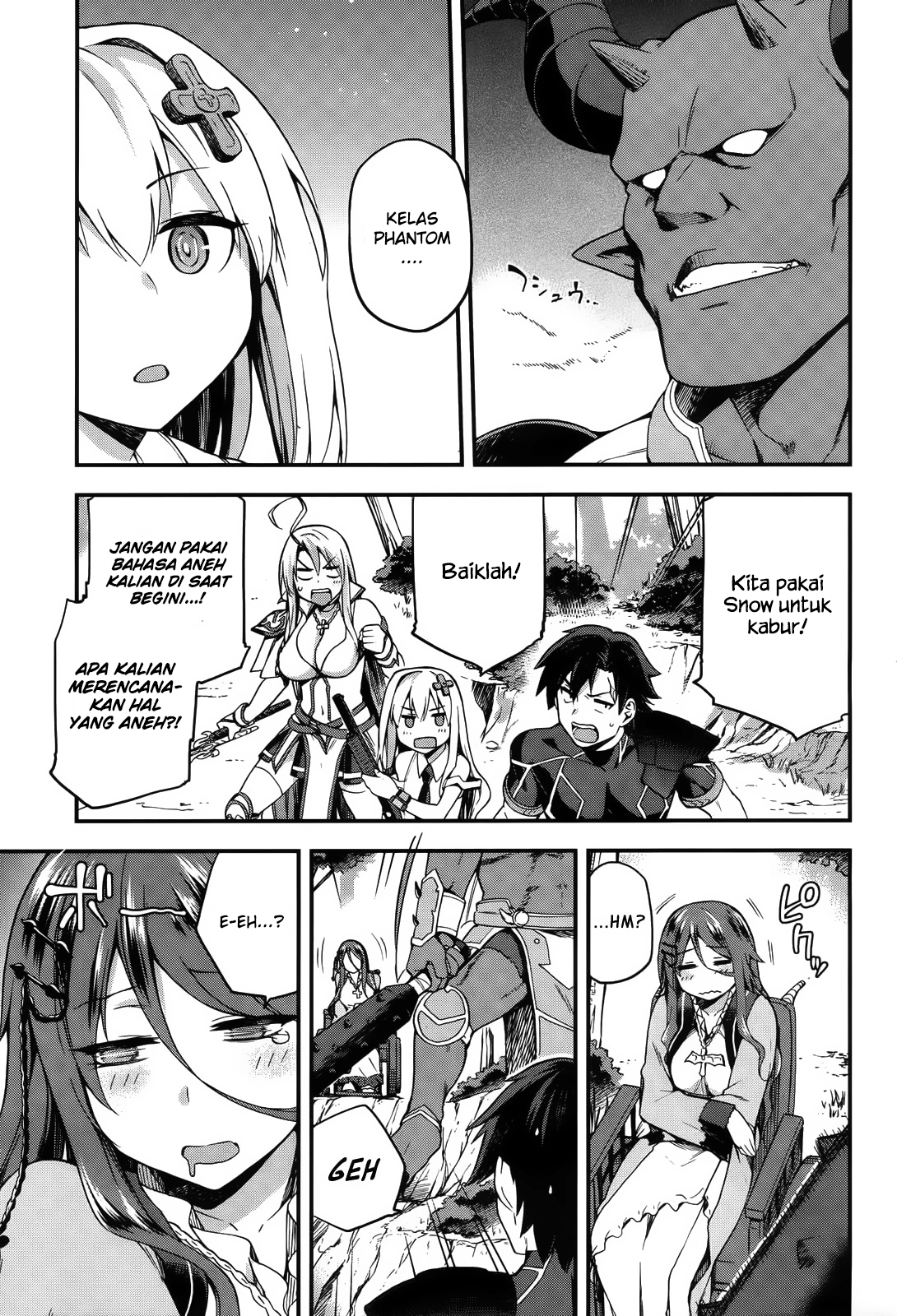 Sentouin, Hakenshimasu! Chapter 04 Gambar 18