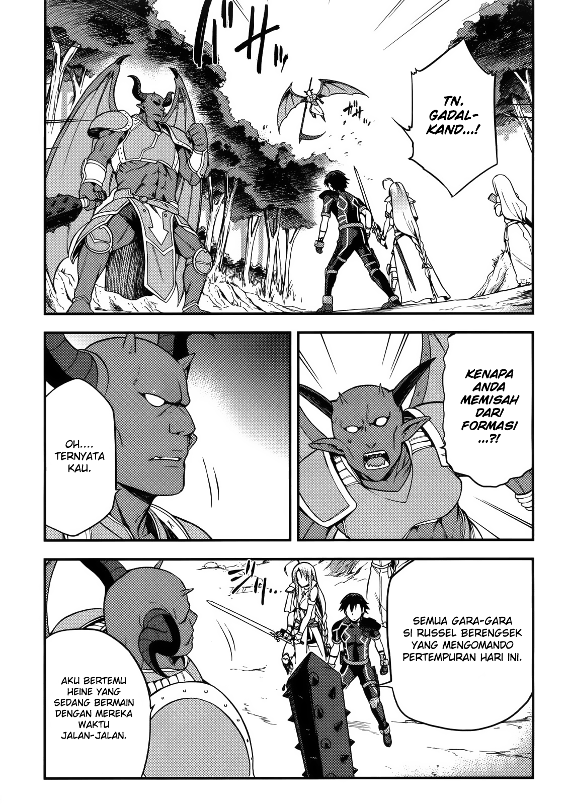 Sentouin, Hakenshimasu! Chapter 04 Gambar 27