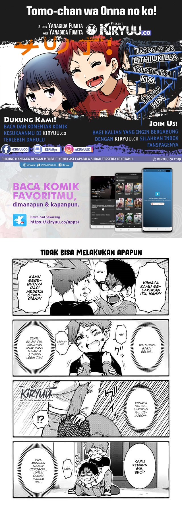 Baca Komik Tomo-chan wa Onnanoko! Chapter 421 Gambar 1