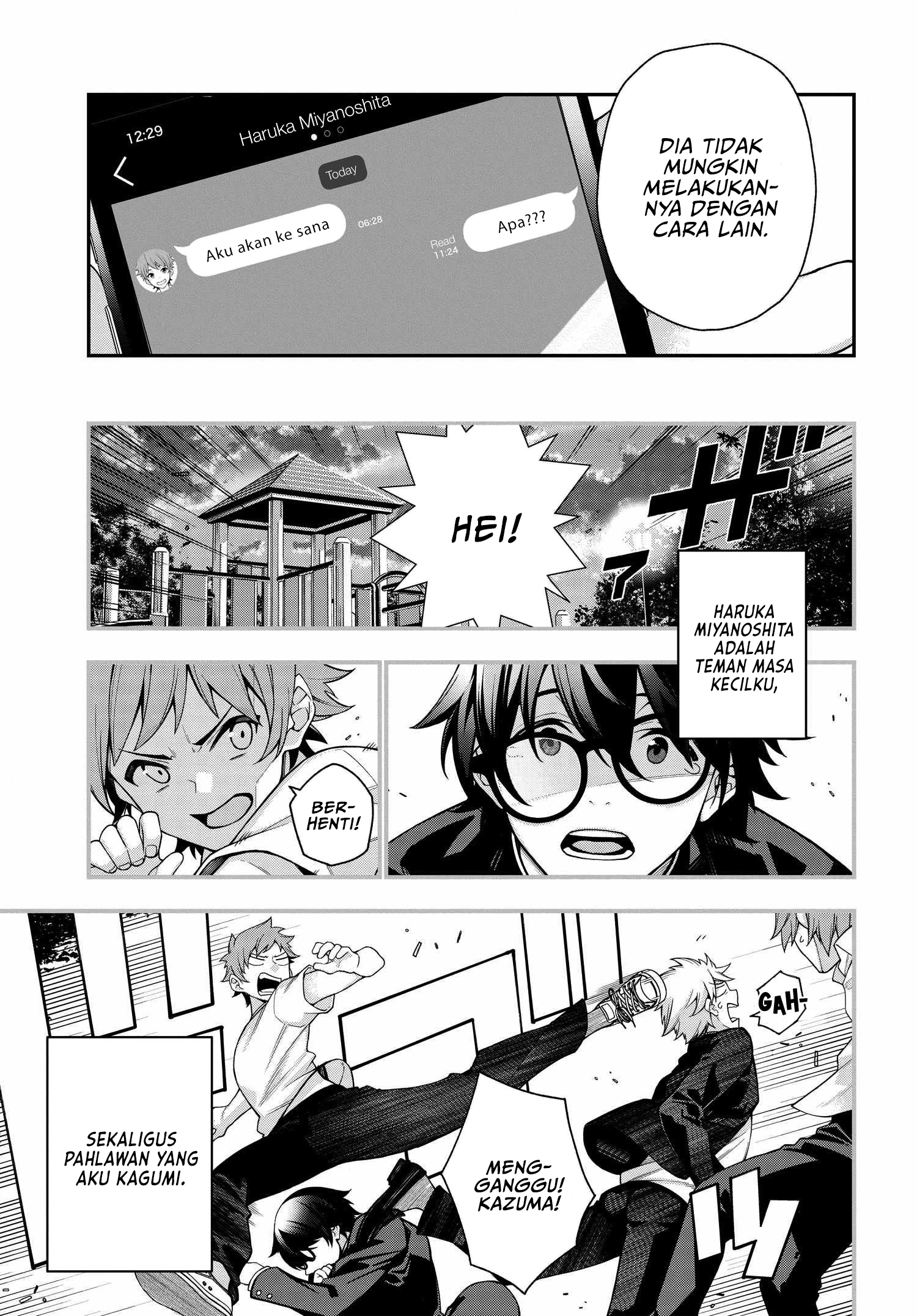 A Choice of Boyfriend and Girlfriend Chapter 01 Gambar 8