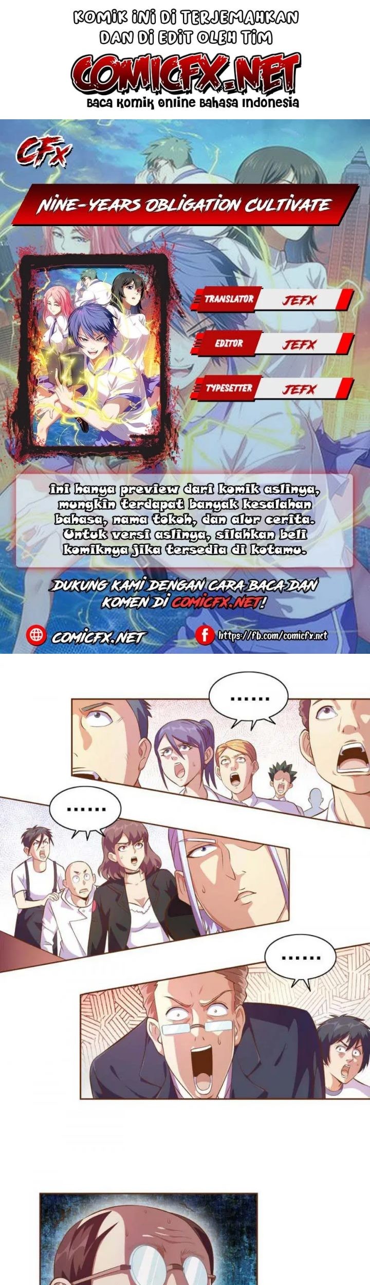 Baca Komik Nine-years Obligation Cultivate Chapter 25 Gambar 1