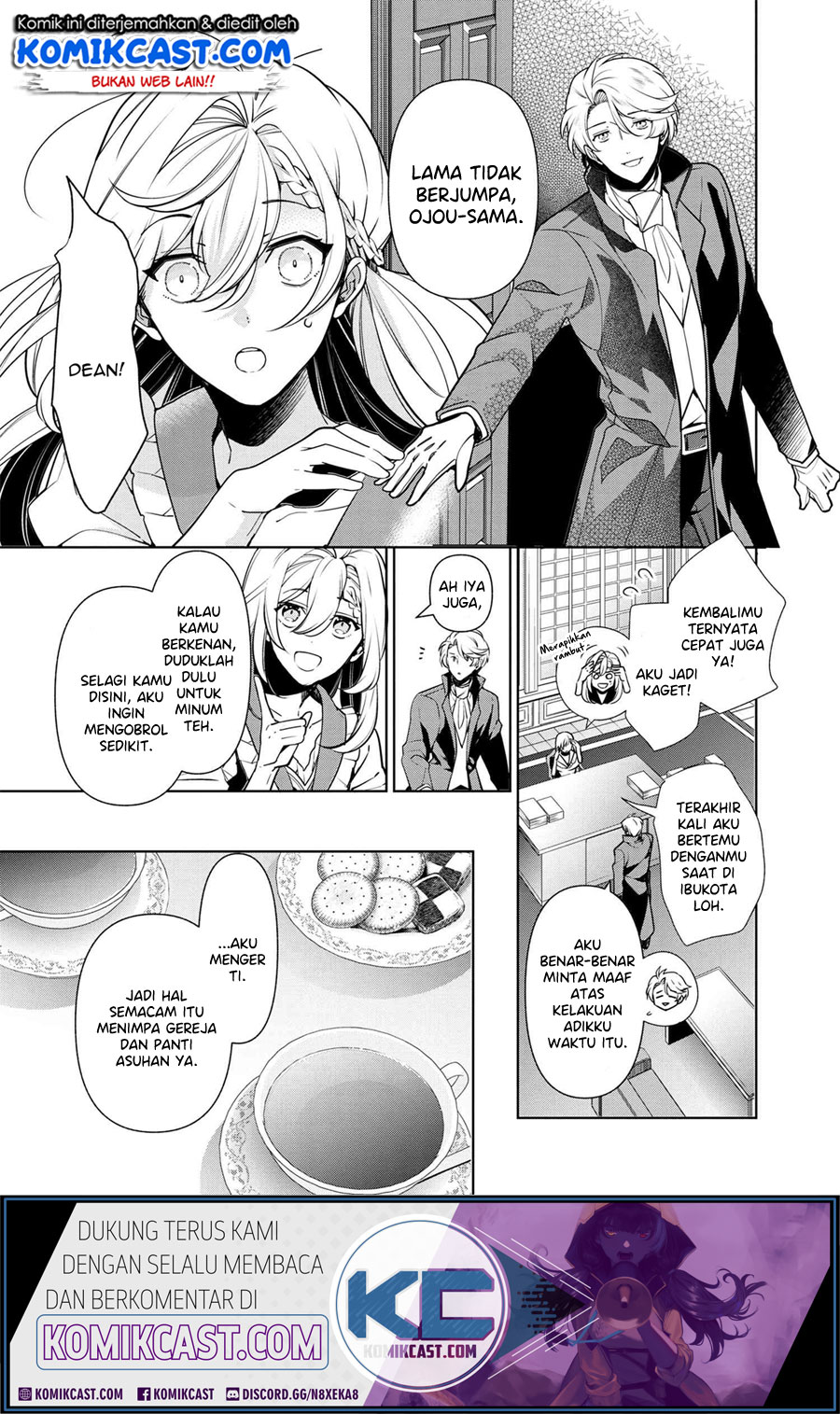 Koushaku Reijou no Tashinami Chapter 58 Gambar 13