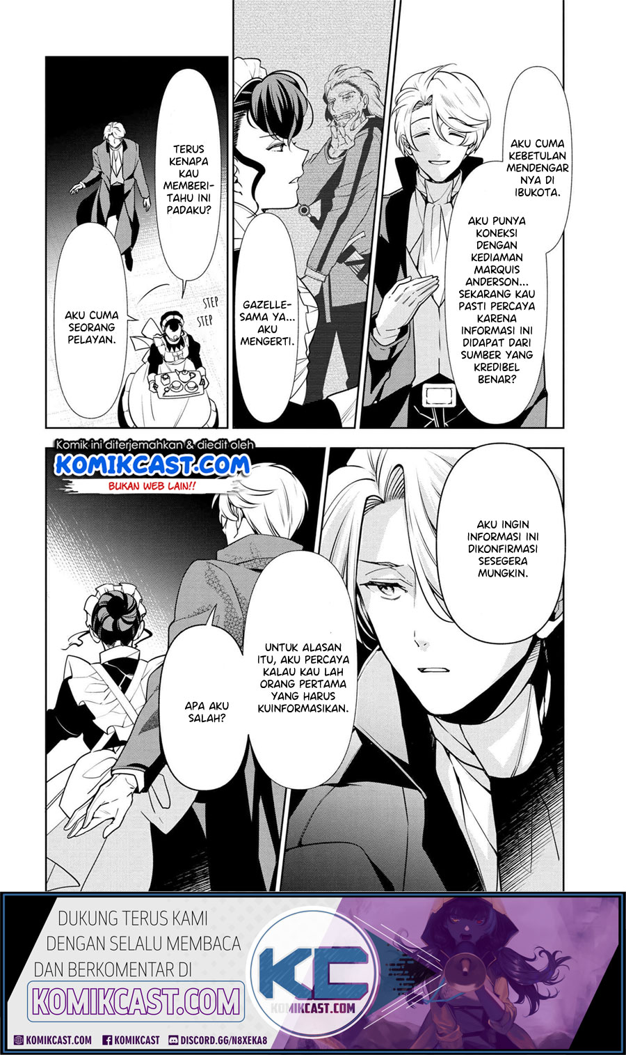 Koushaku Reijou no Tashinami Chapter 58 Gambar 19