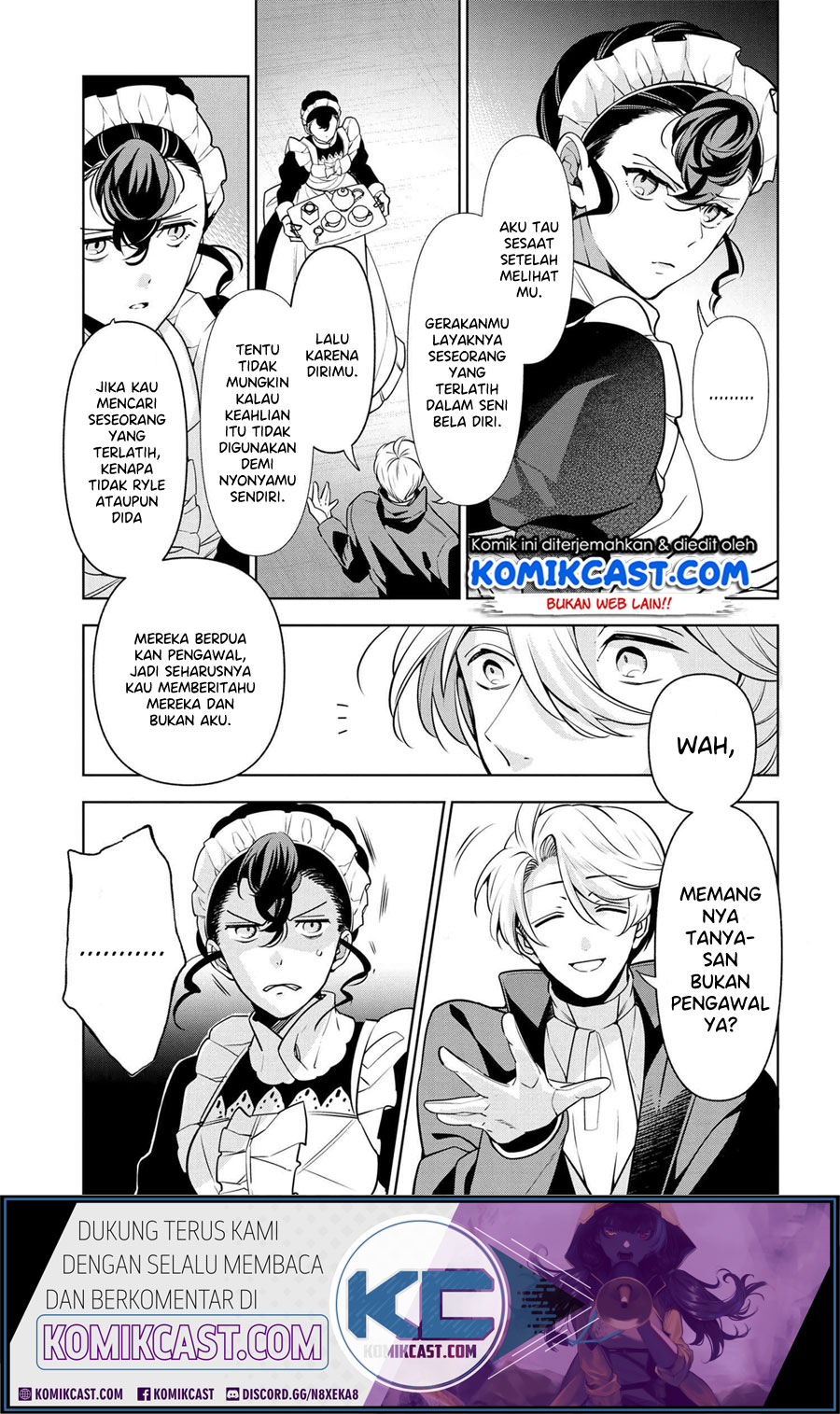 Koushaku Reijou no Tashinami Chapter 58 Gambar 20