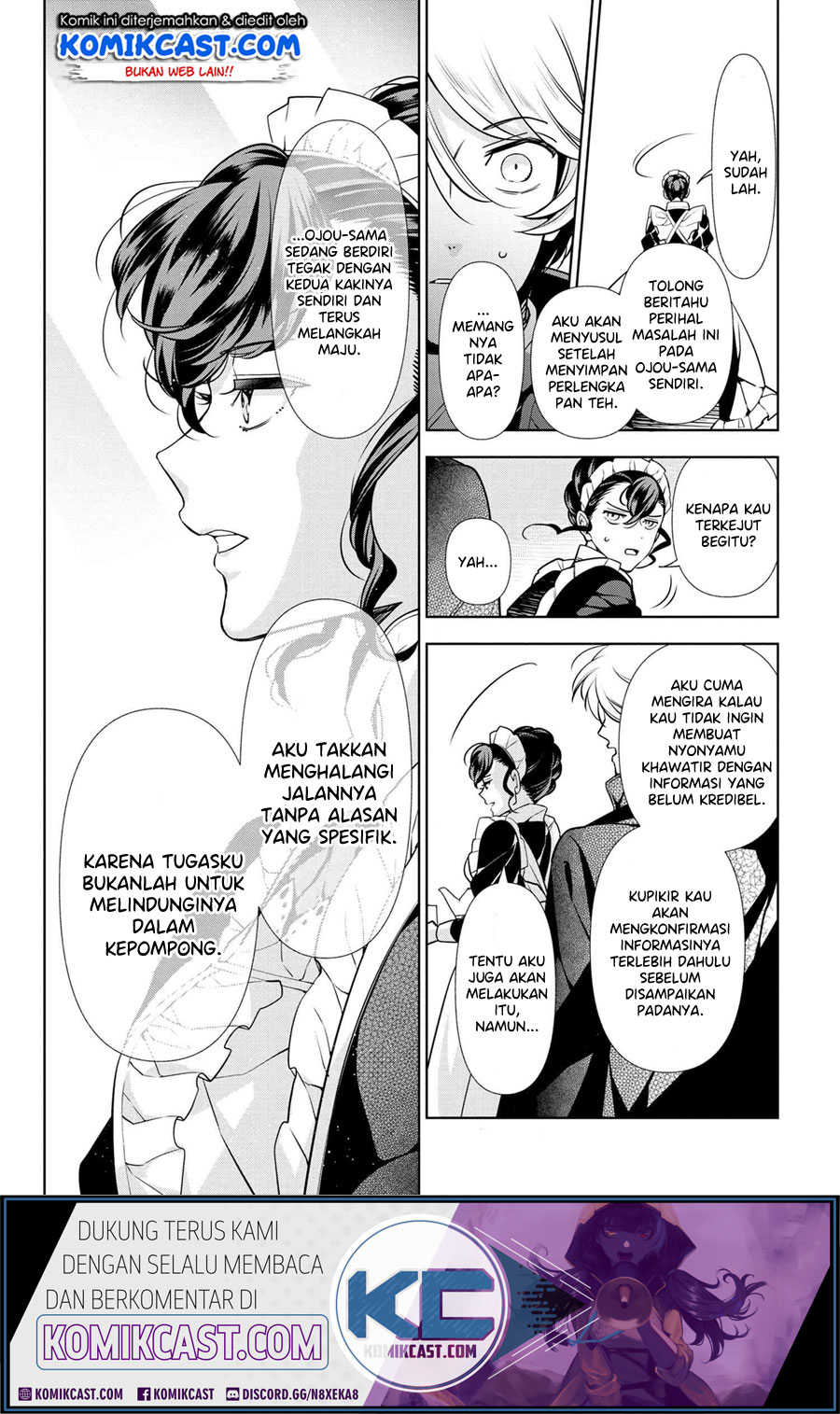 Koushaku Reijou no Tashinami Chapter 58 Gambar 22