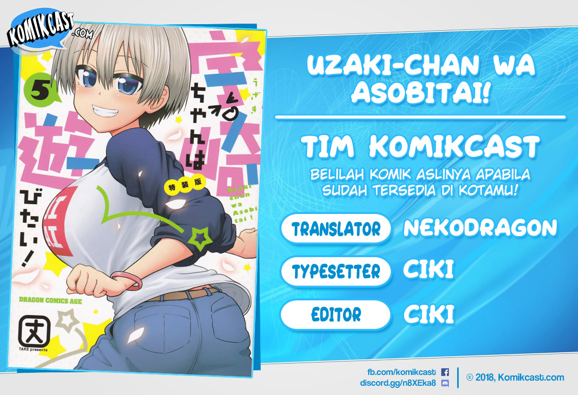 Baca Komik Uzaki-chan wa Asobitai! Chapter 29 Gambar 1