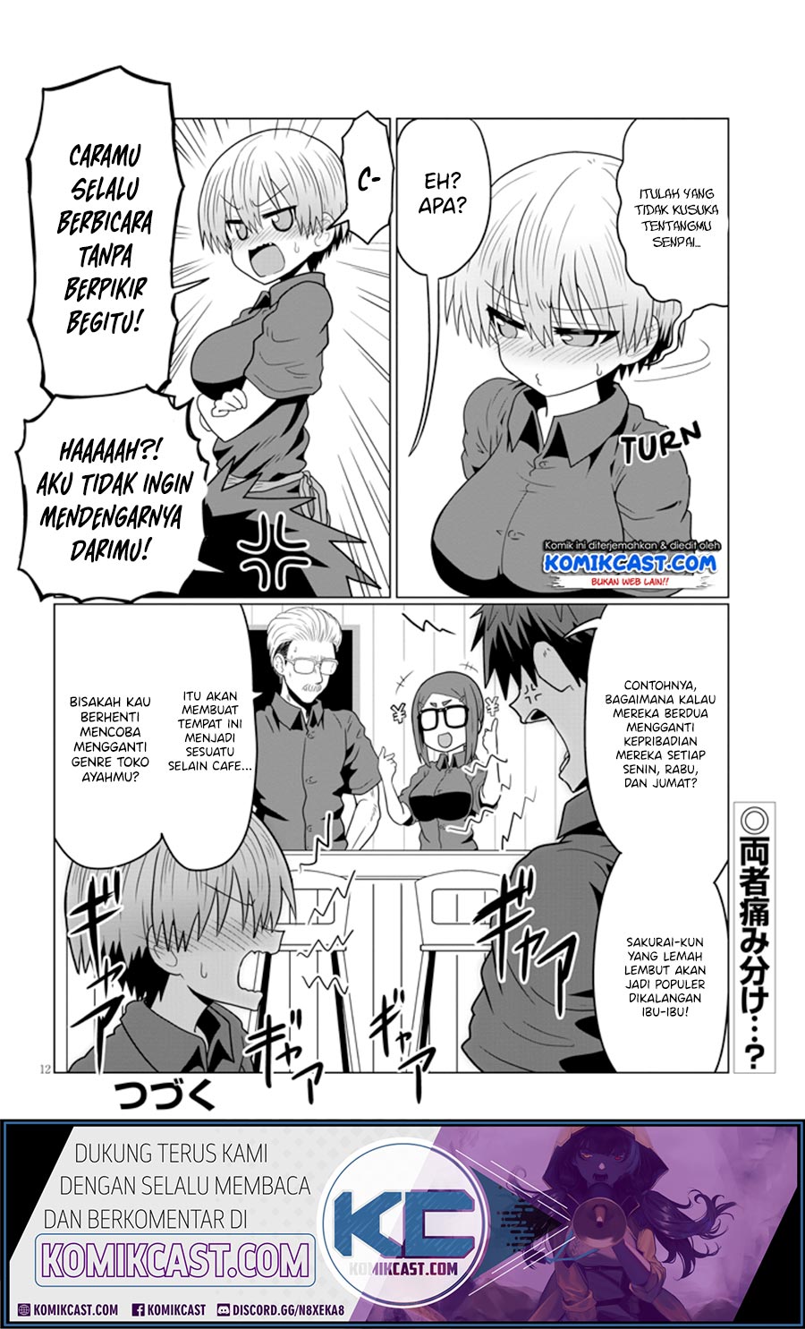 Uzaki-chan wa Asobitai! Chapter 26 Gambar 13