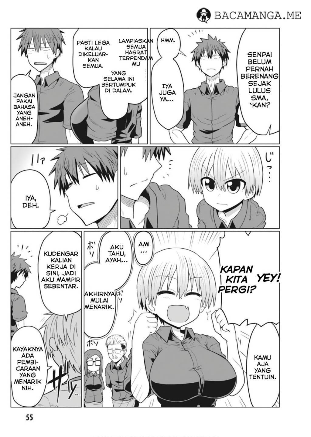 Uzaki-chan wa Asobitai! Chapter 18 Gambar 8