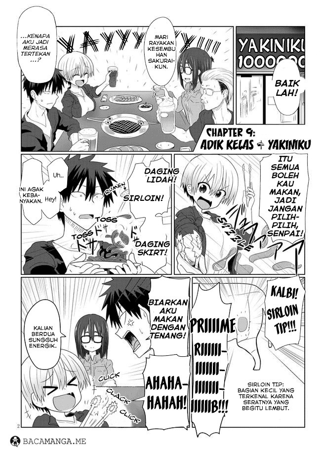 Baca Manga Uzaki-chan wa Asobitai! Chapter 09 Gambar 2