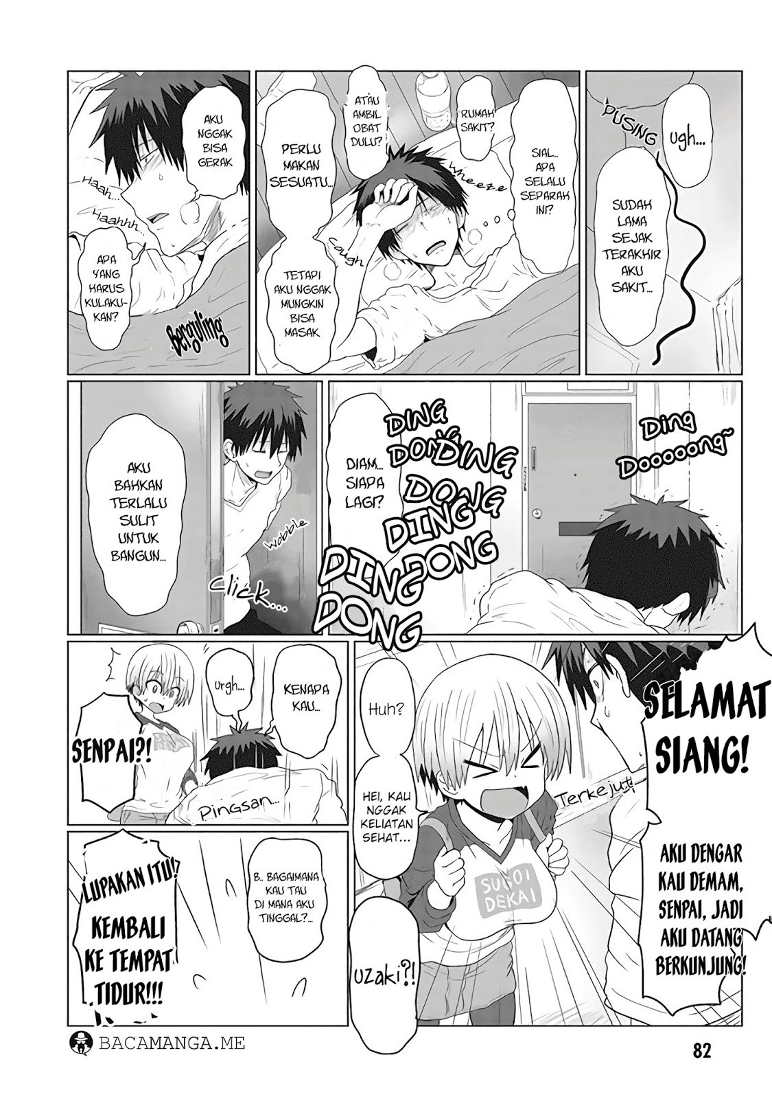 Baca Manga Uzaki-chan wa Asobitai! Chapter 08 Gambar 2