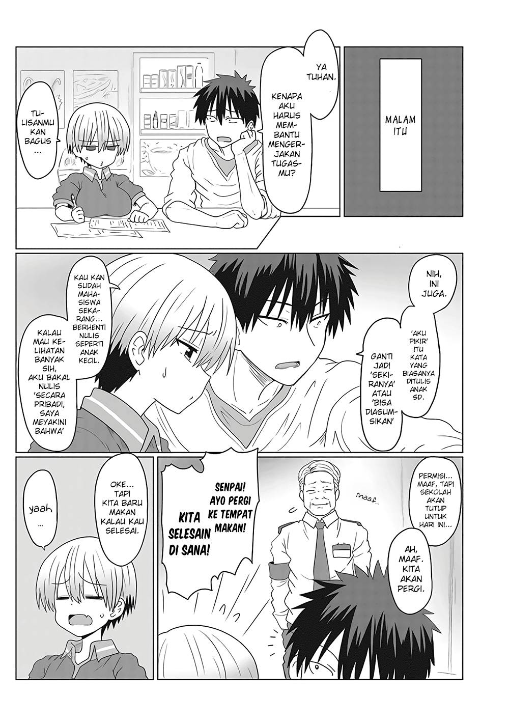 Baca Komik Uzaki-chan wa Asobitai! Chapter 05.2 Gambar 1