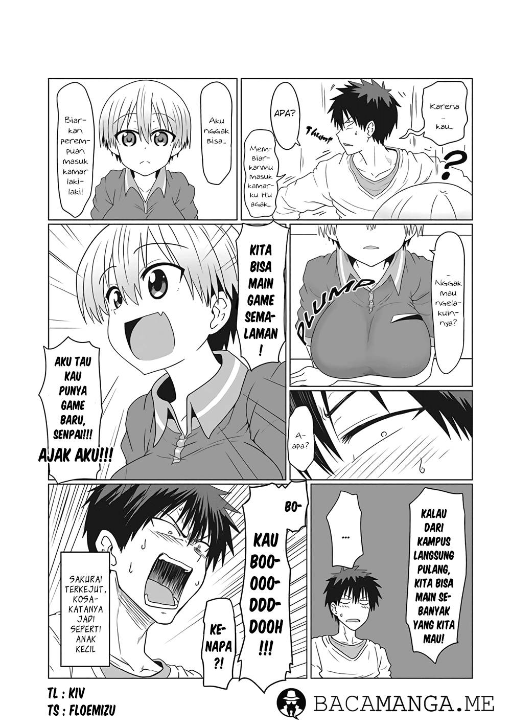 Uzaki-chan wa Asobitai! Chapter 05.2 Gambar 4