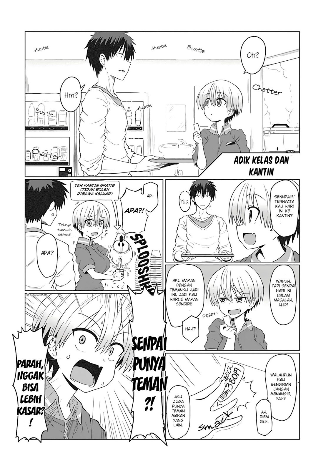 Baca Komik Uzaki-chan wa Asobitai! Chapter 05.1 Gambar 1
