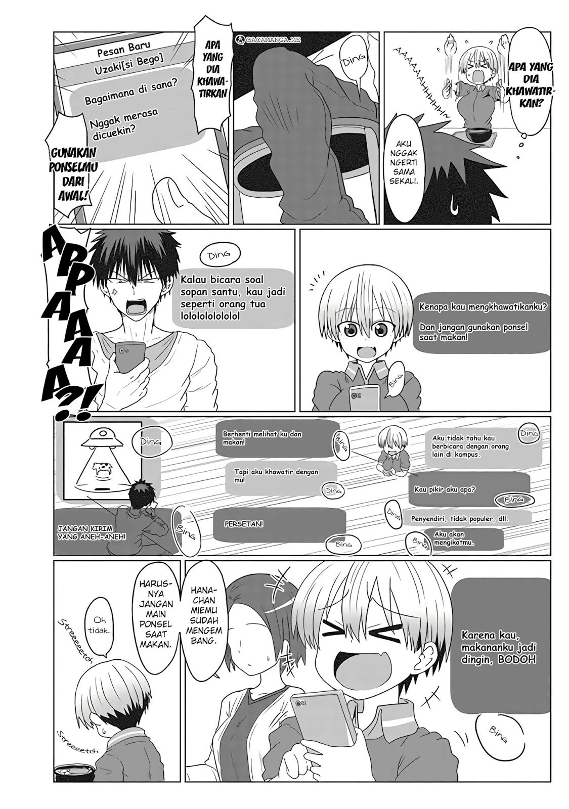 Uzaki-chan wa Asobitai! Chapter 05.1 Gambar 4