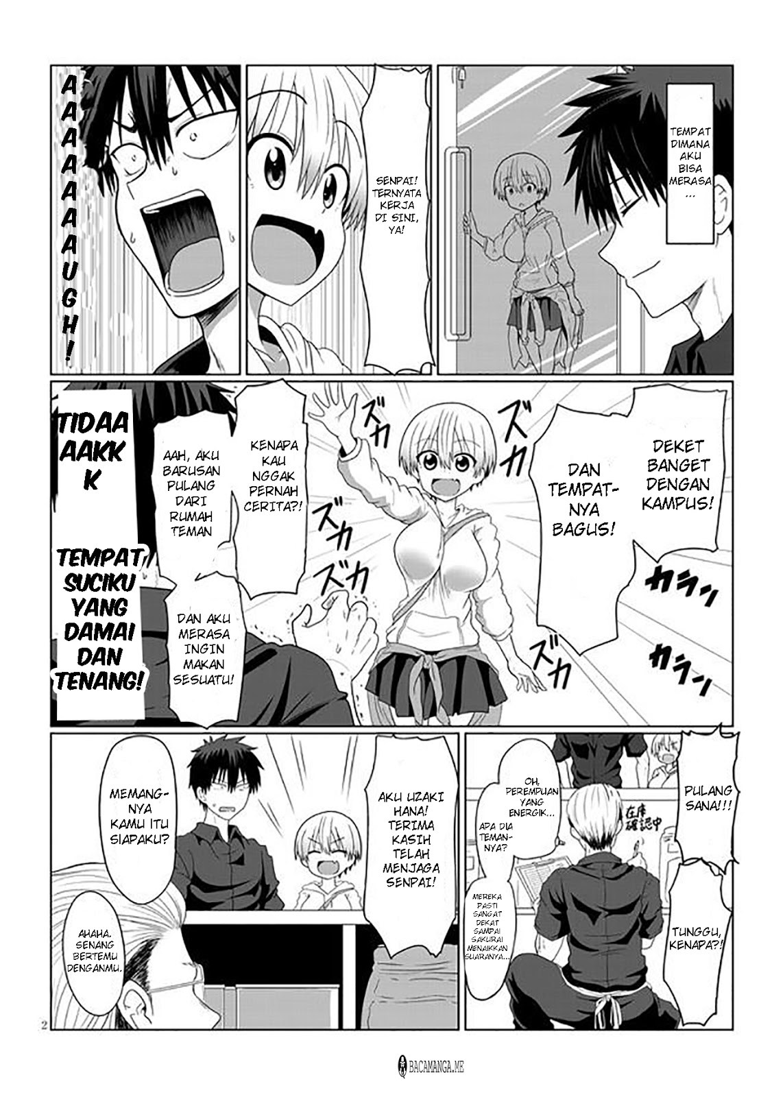 Baca Manga Uzaki-chan wa Asobitai! Chapter 04 Gambar 2