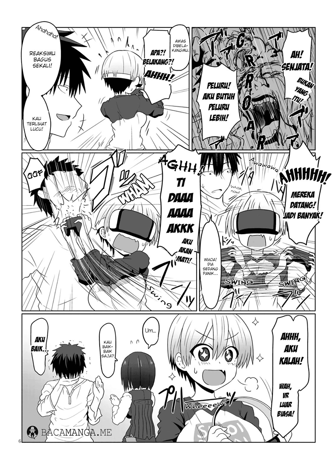 Baca Manga Uzaki-chan wa Asobitai! Chapter 03.2 Gambar 2