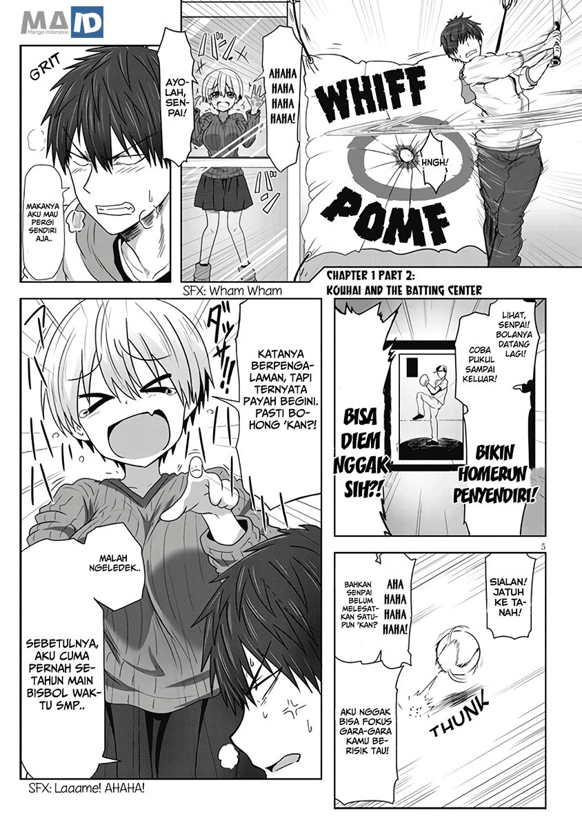 Uzaki-chan wa Asobitai! Chapter 01.2 Gambar 3