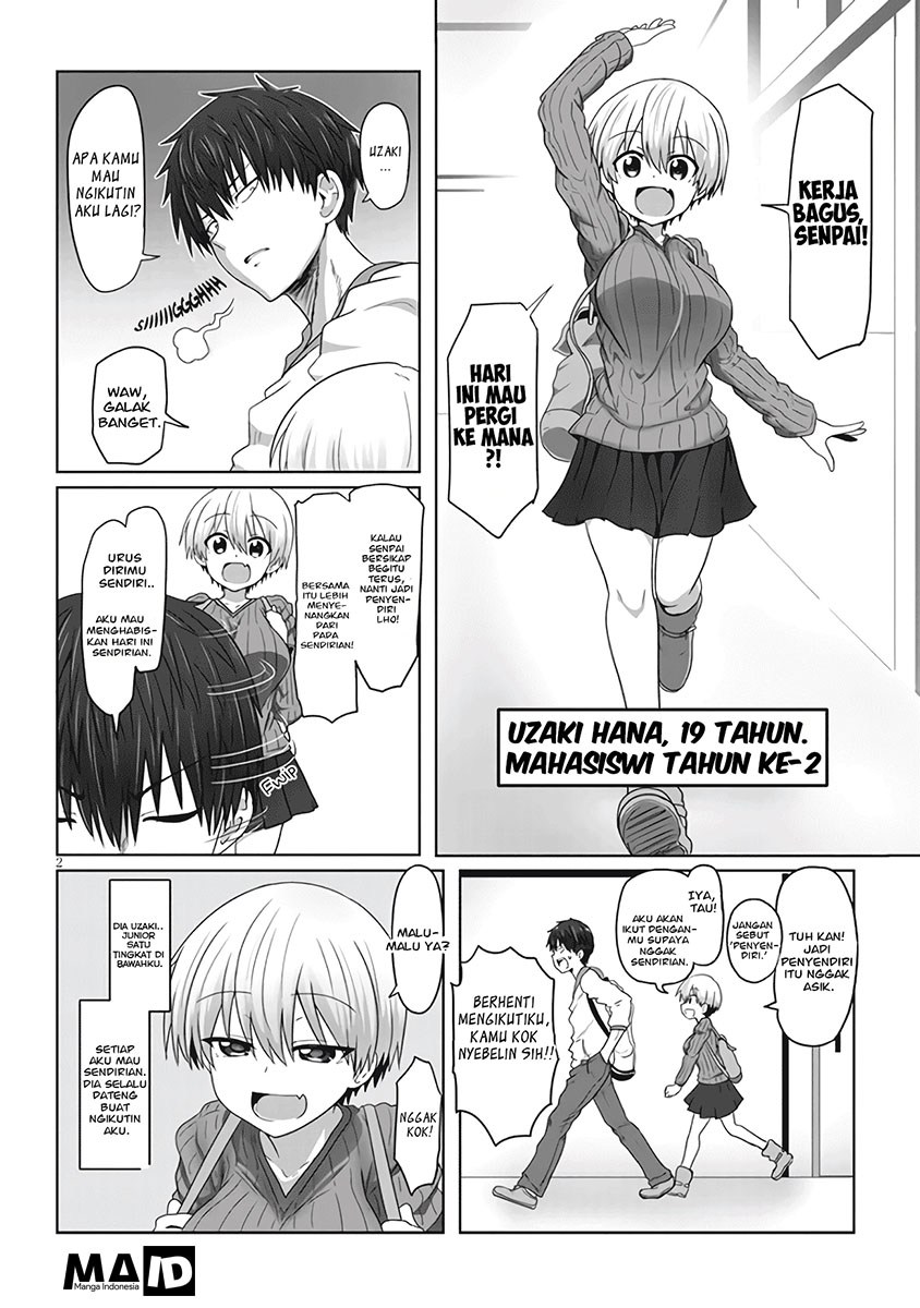 Uzaki-chan wa Asobitai! Chapter 01.1 Gambar 4