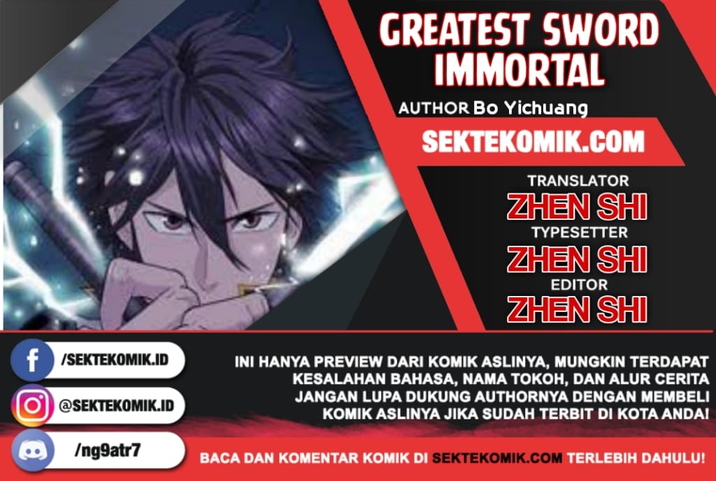 Baca Komik Greatest Sword Immortal Chapter 57 Gambar 1