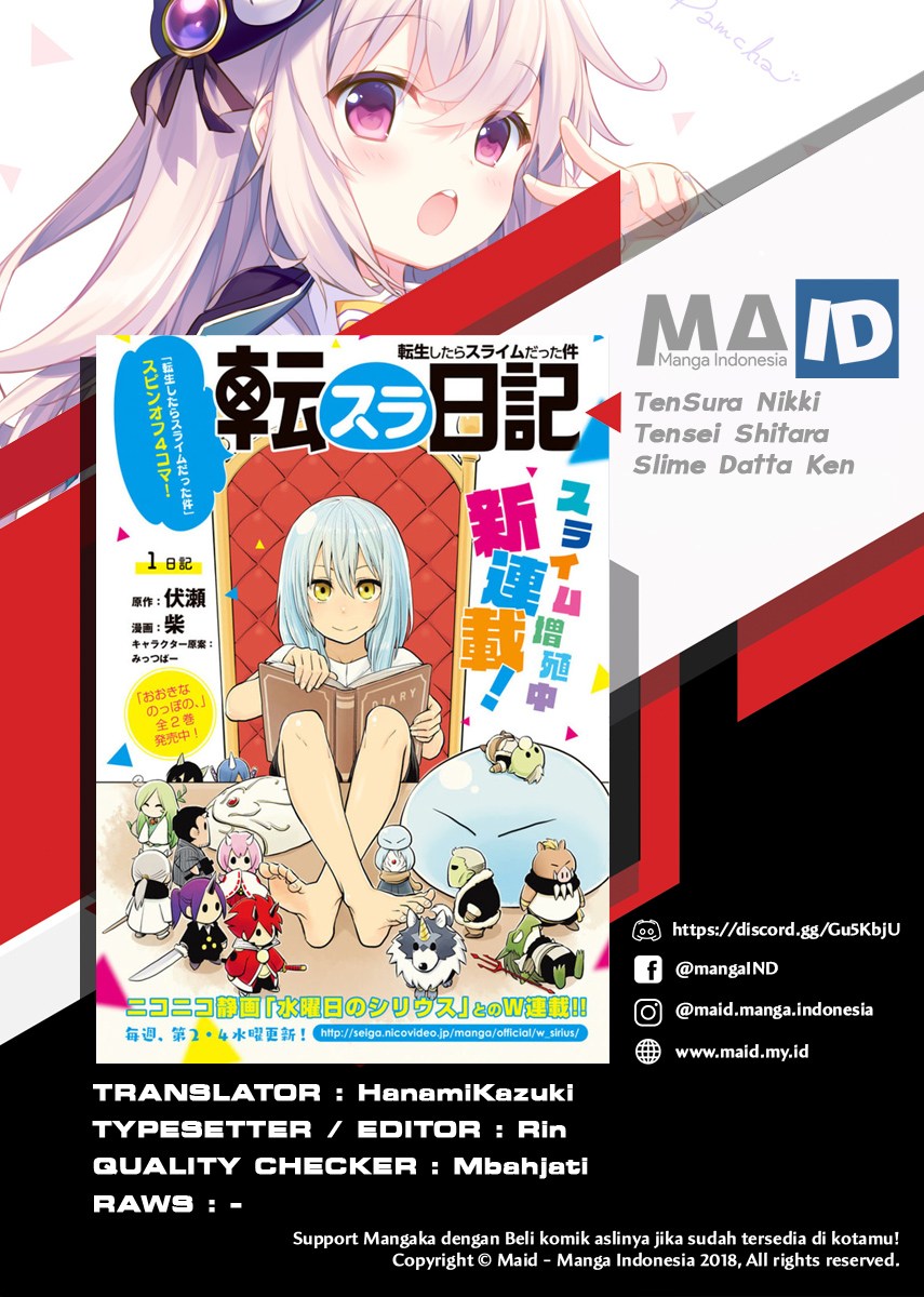 Tensura Nikki Tensei Shitara Slime Datta Ken Chapter 02 Gambar 3