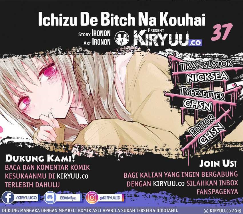 Baca Komik Ichizu de Bitch na Kouhai Chapter 37 Gambar 1