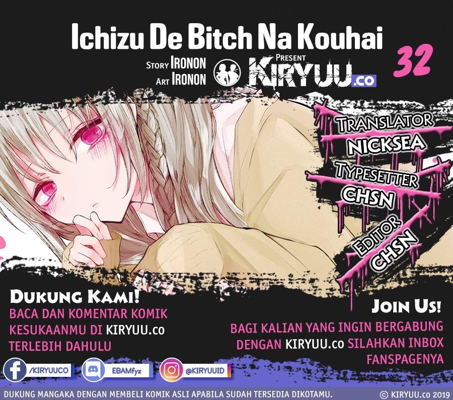 Baca Komik Ichizu de Bitch na Kouhai Chapter 32 Gambar 1