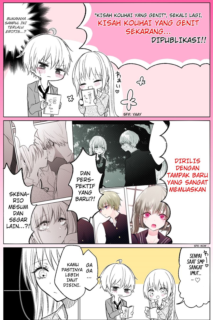 Ichizu de Bitch na Kouhai Chapter 29.5 Gambar 3