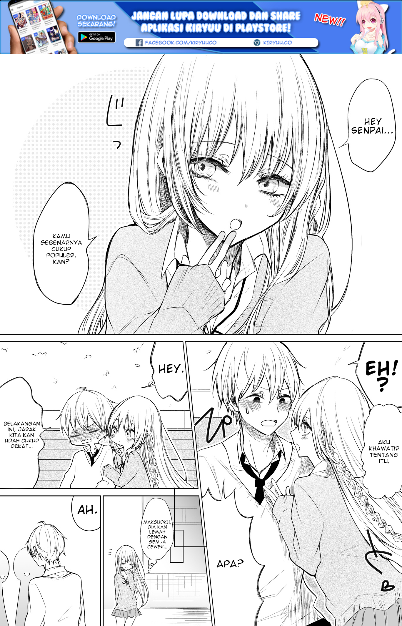Baca Manga Ichizu de Bitch na Kouhai Chapter 21 Gambar 2