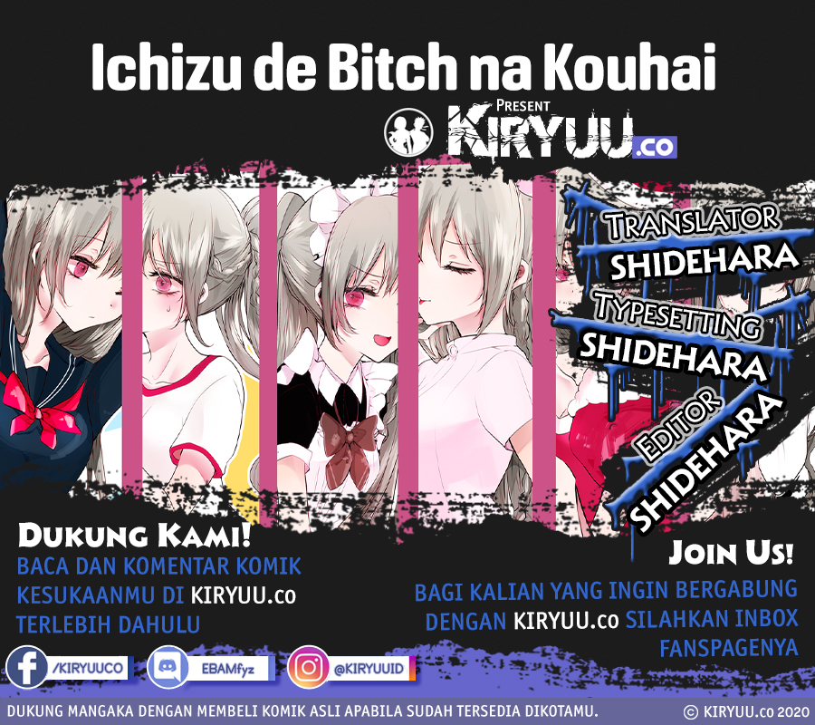 Baca Komik Ichizu de Bitch na Kouhai Chapter 16.1 Gambar 1