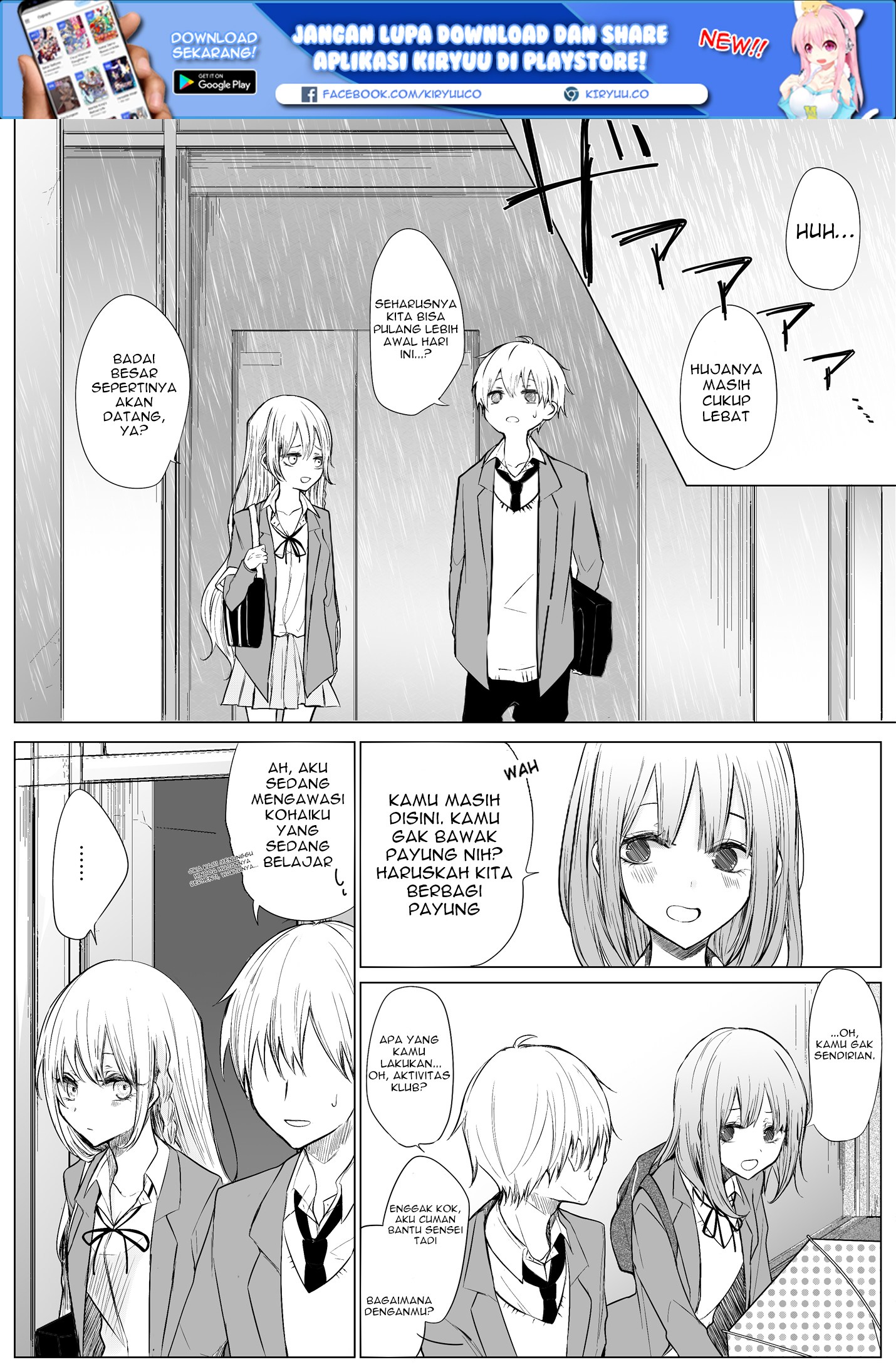 Baca Manga Ichizu de Bitch na Kouhai Chapter 13 Gambar 2
