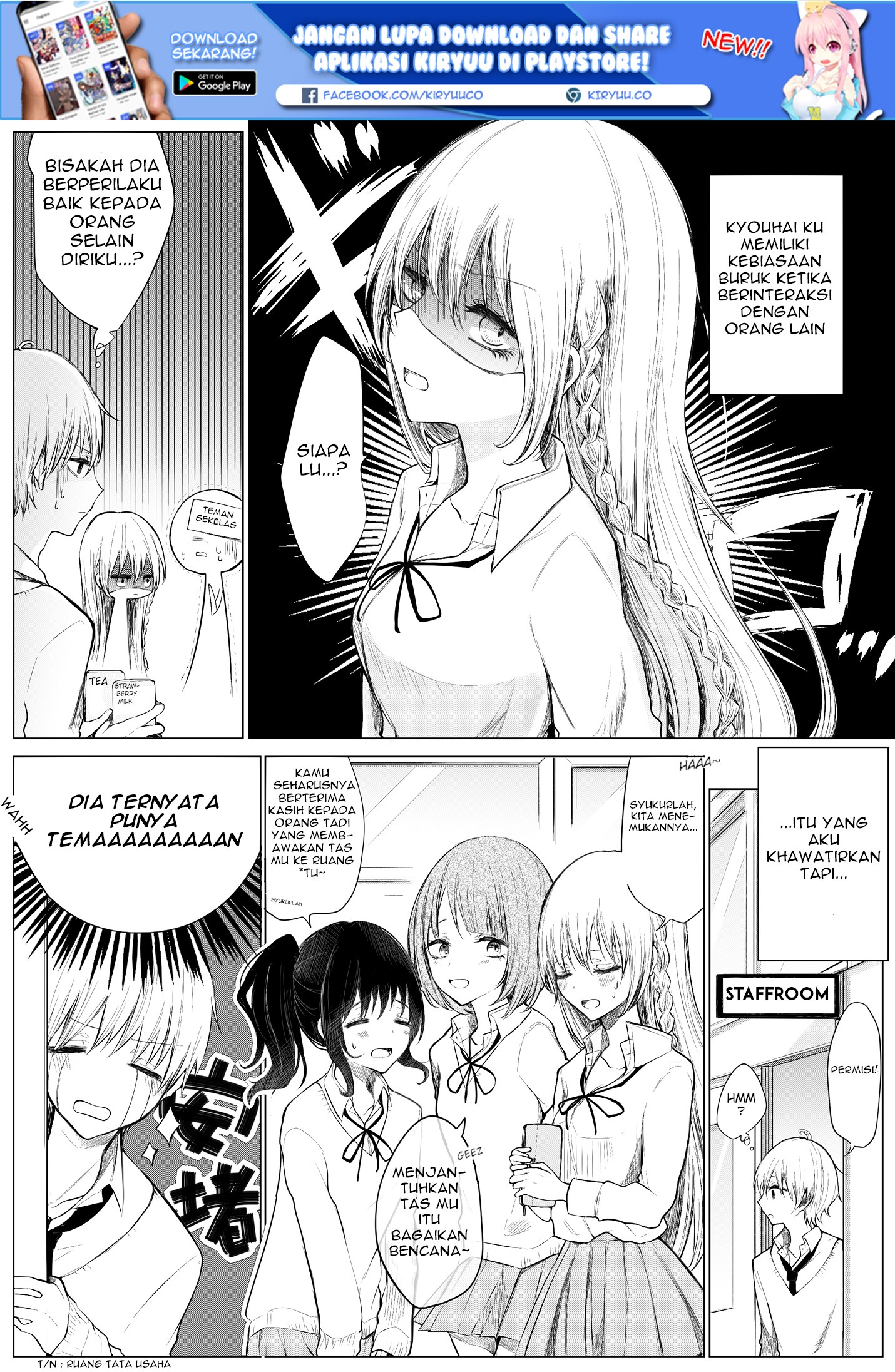 Baca Manga Ichizu de Bitch na Kouhai Chapter 10 Gambar 2