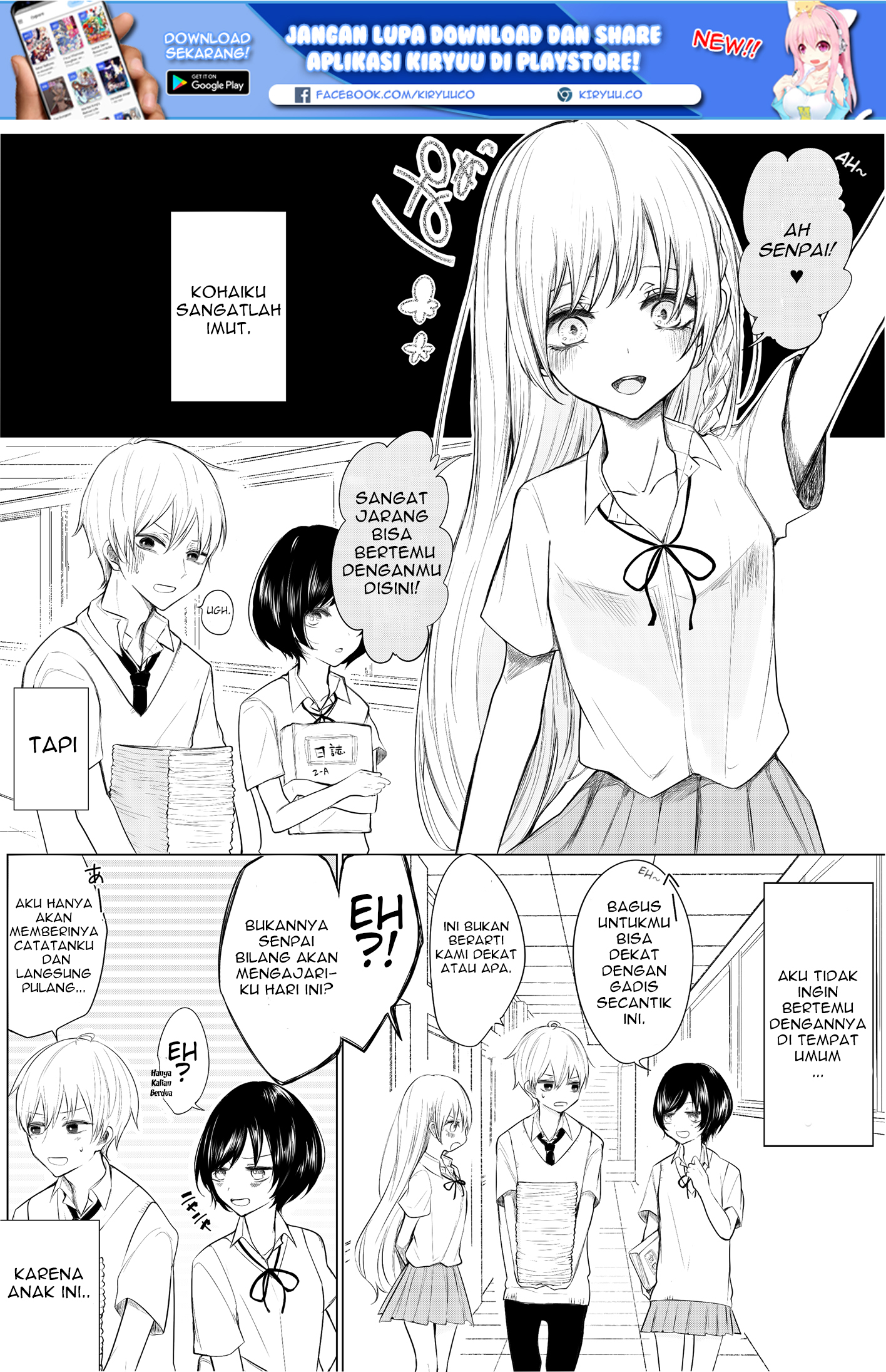 Baca Manga Ichizu de Bitch na Kouhai Chapter 03 Gambar 2