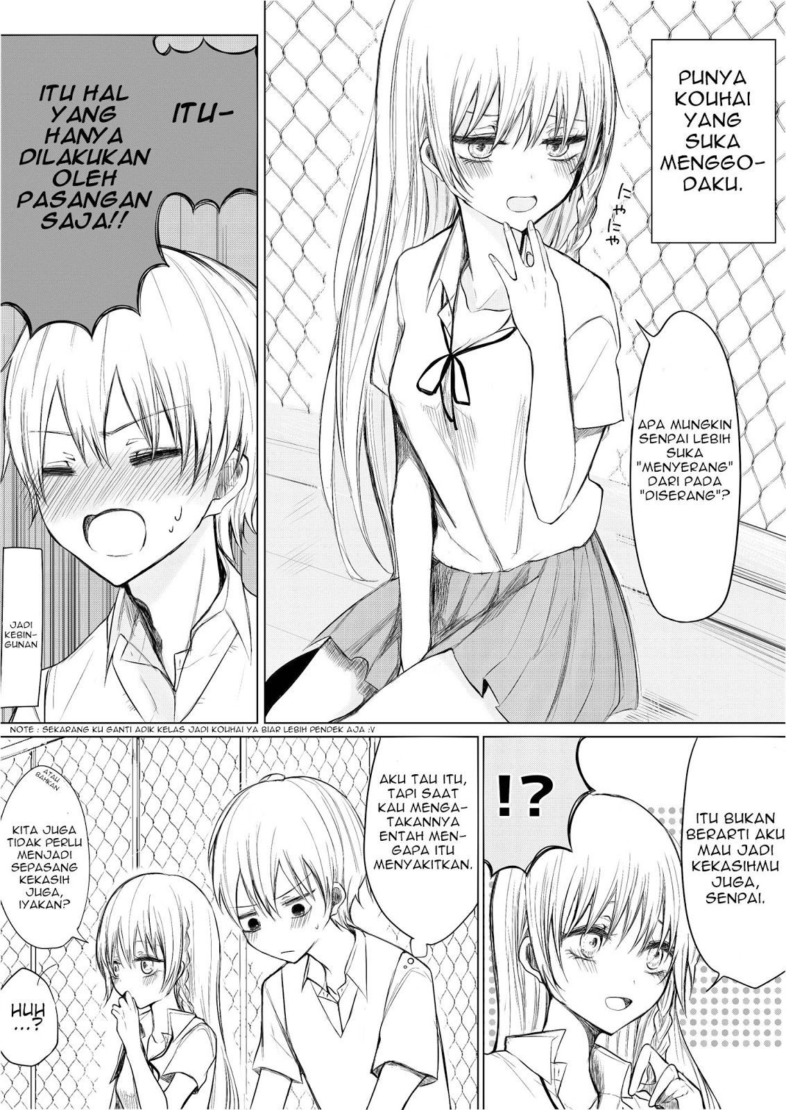 Ichizu de Bitch na Kouhai Chapter 02 Gambar 3