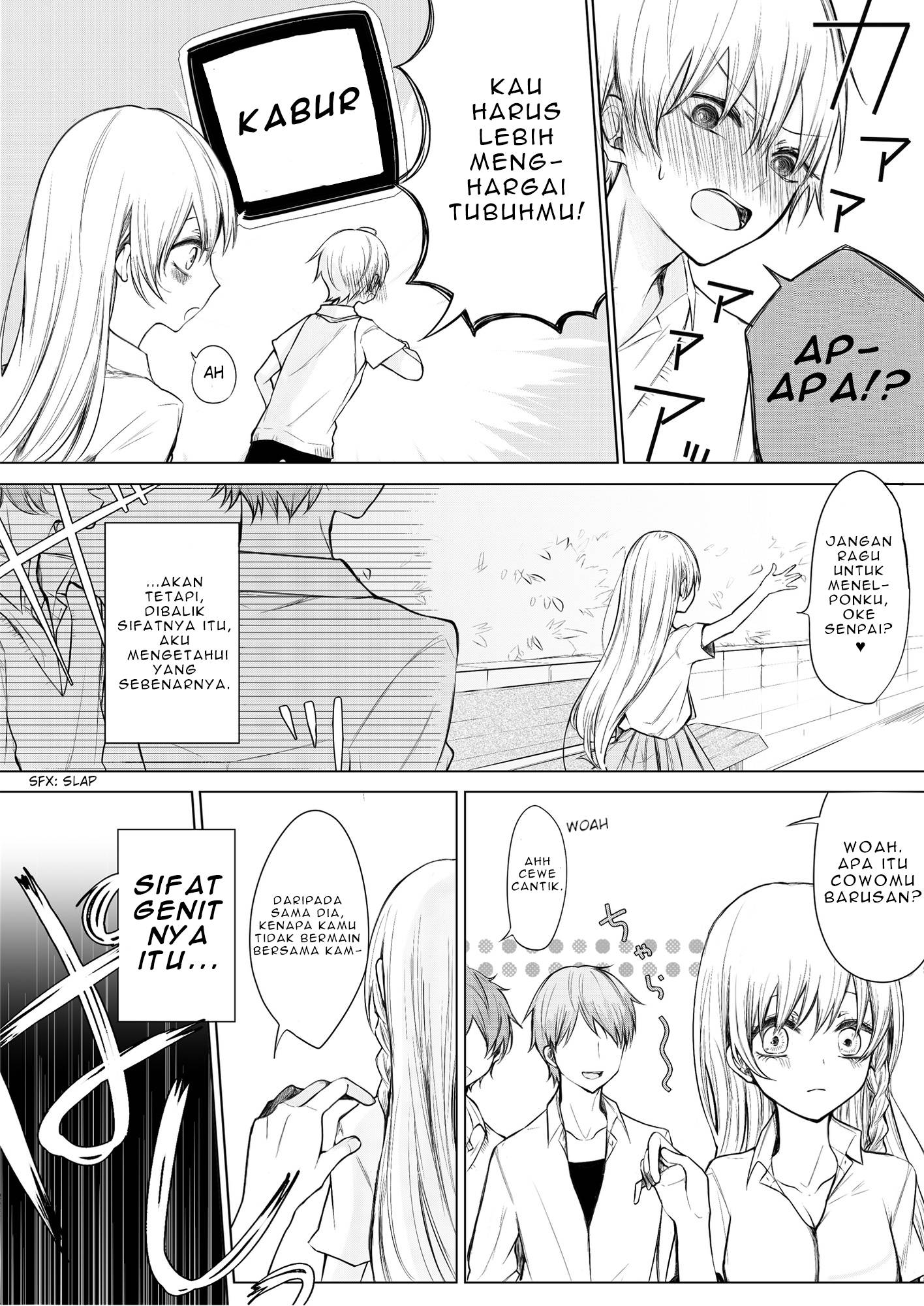Ichizu de Bitch na Kouhai Chapter 01 Gambar 4