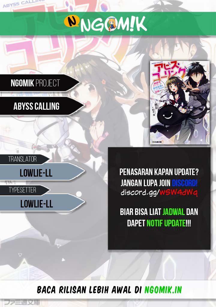 Baca Komik Abyss Calling Chapter 01.1 Gambar 1