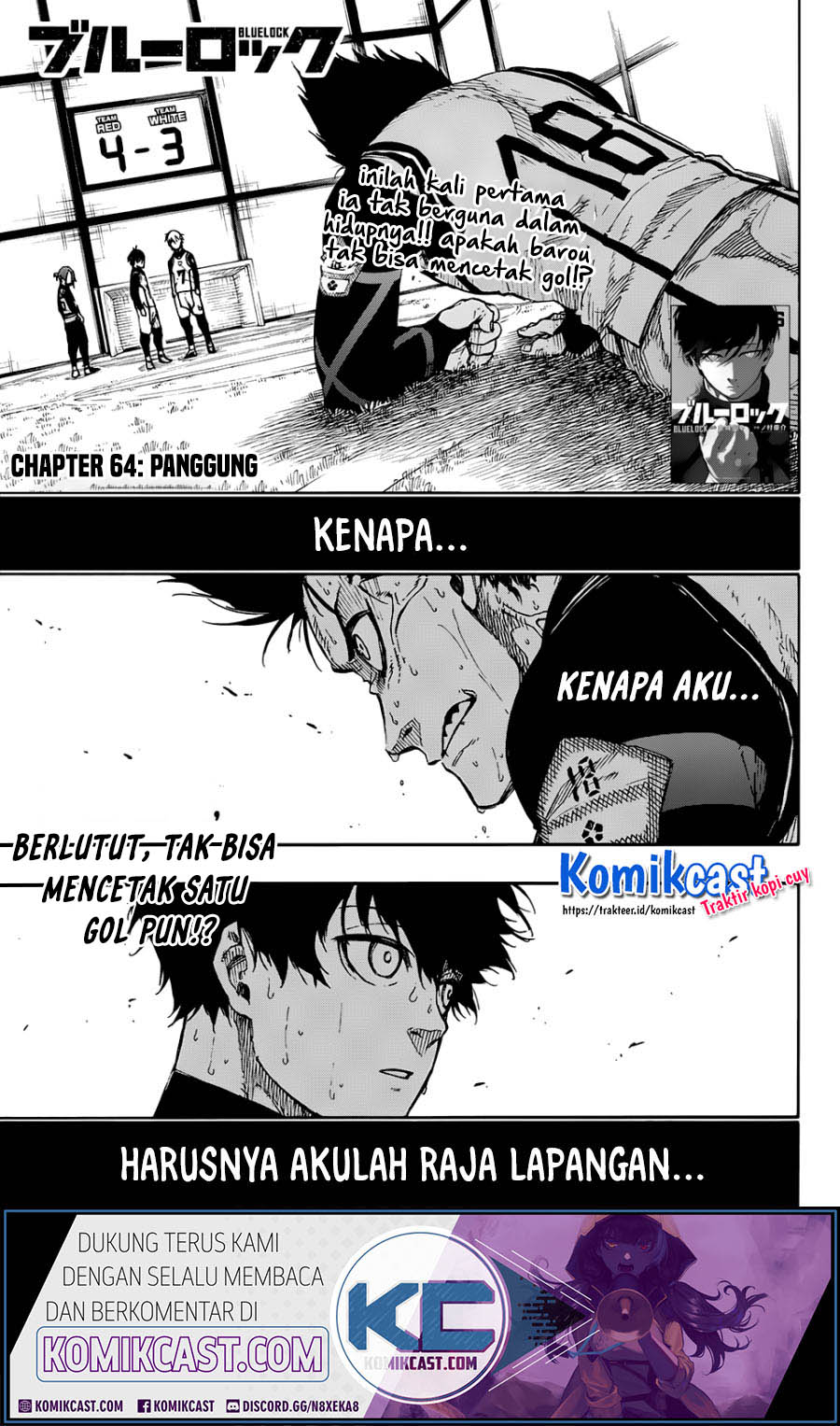 Manga Blue Lock Chapter 64 gambar nomor 2