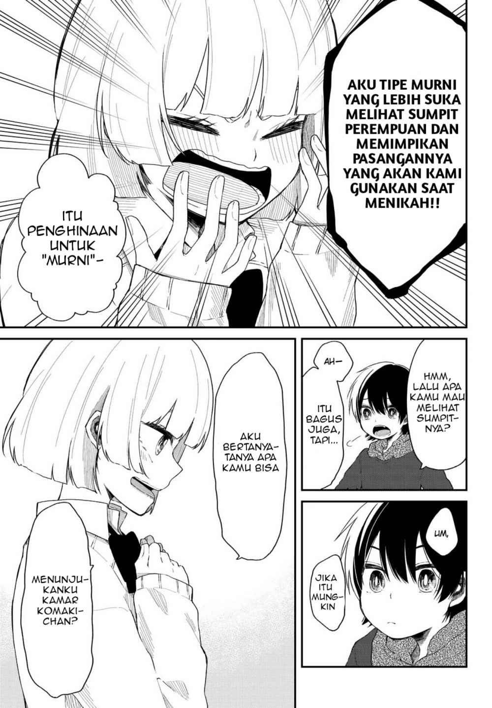 Shouraiteki ni Shinde Kure Chapter 07 Gambar 13