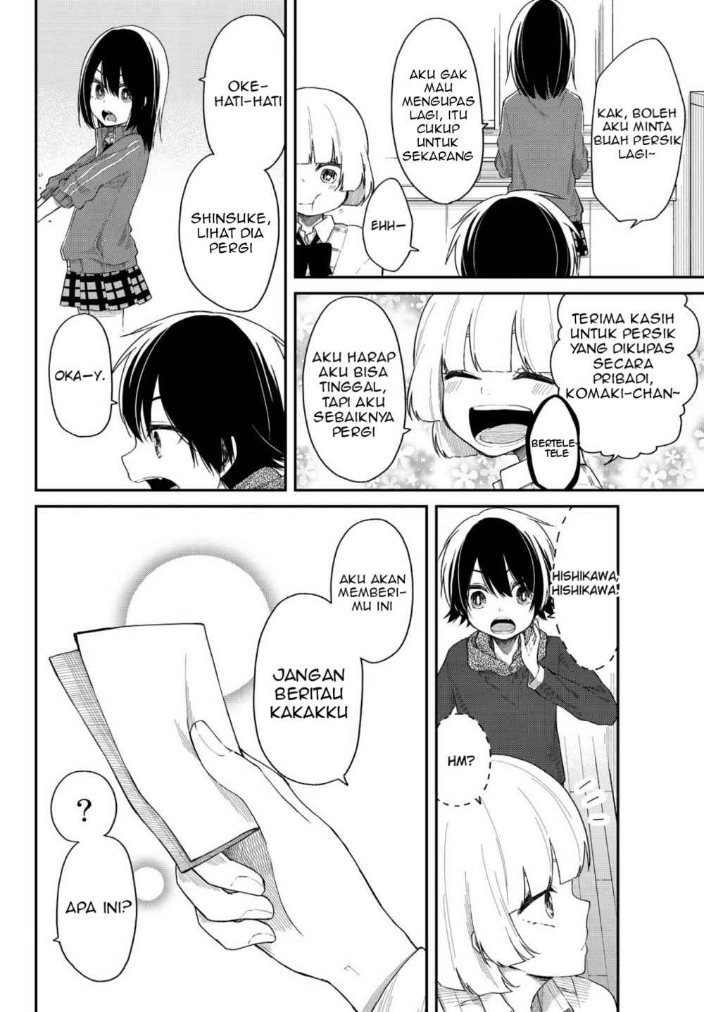 Shouraiteki ni Shinde Kure Chapter 07 Gambar 24