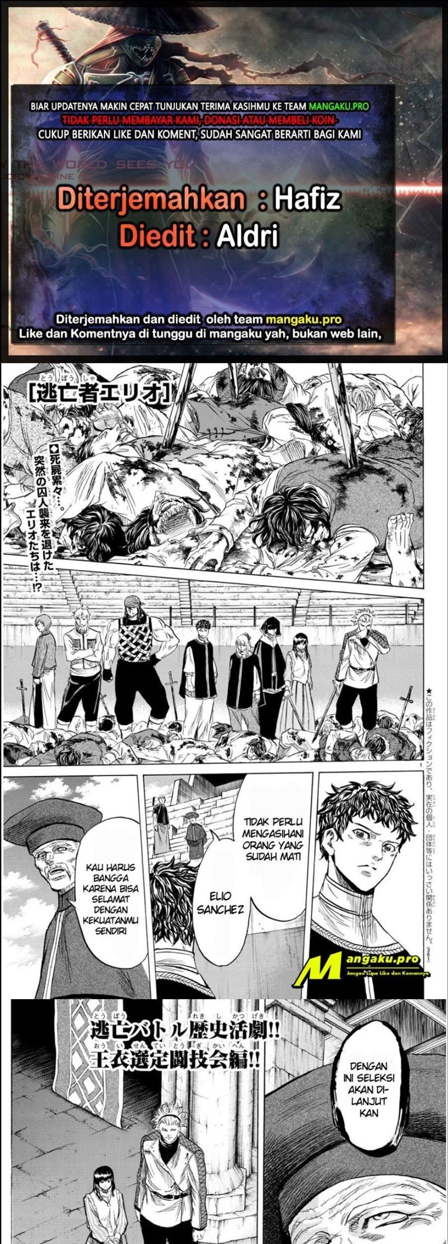 Baca Komik Toubousha Elio Chapter 25 Gambar 1