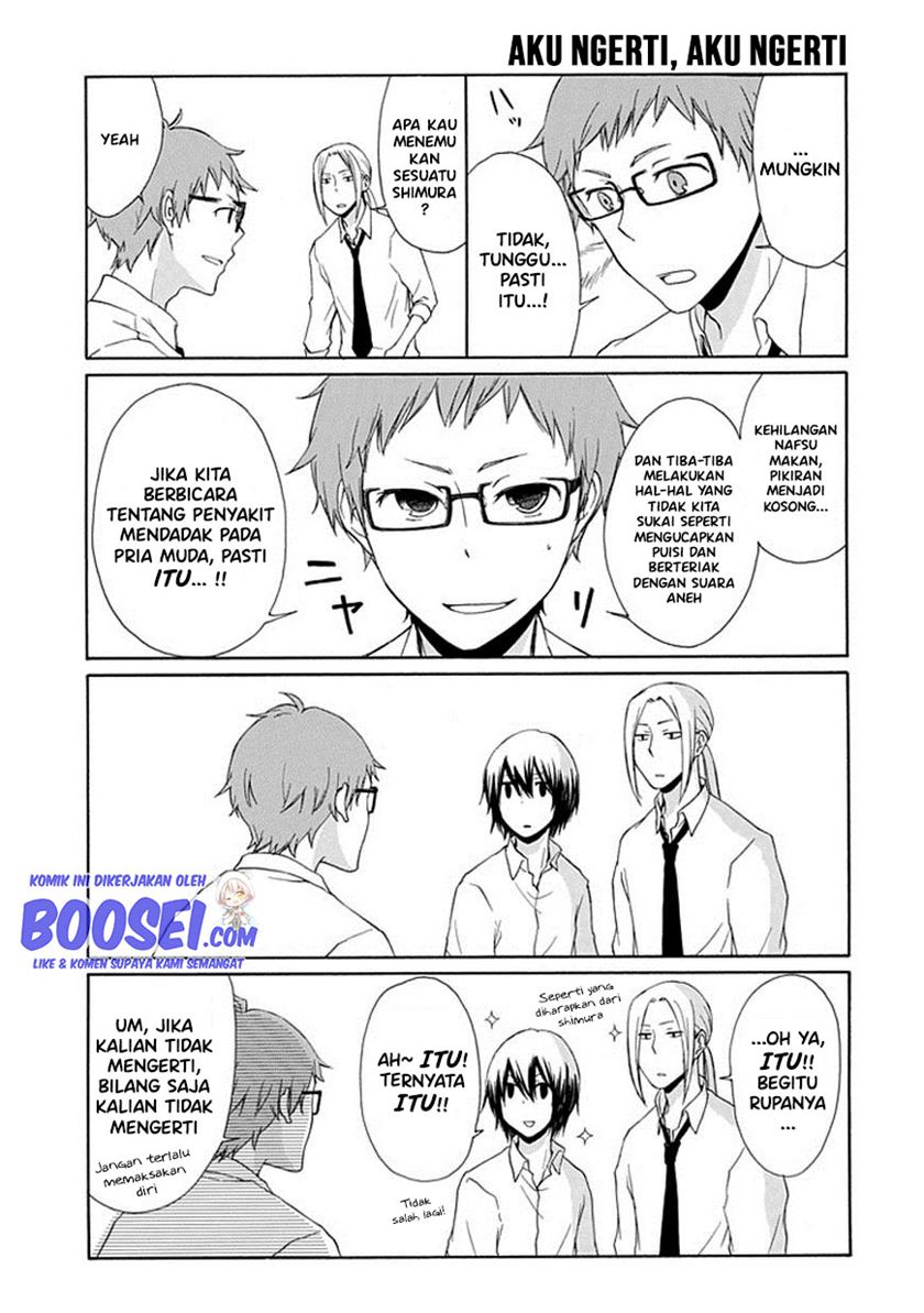 Tanaka-kun wa Itsumo Kedaruge Chapter 03 Gambar 13