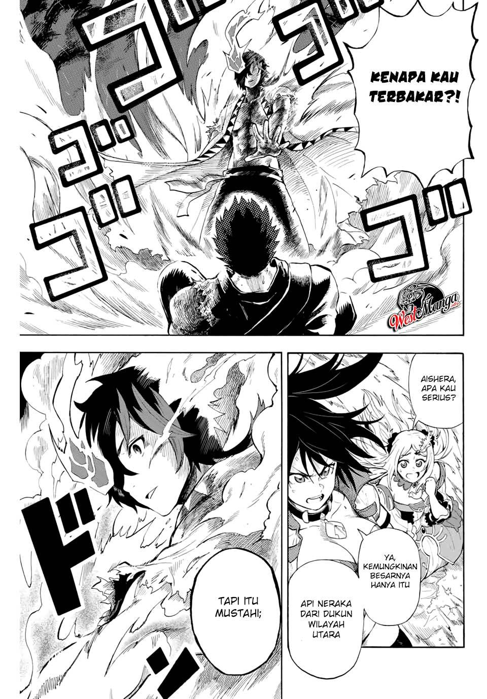 Jigoku no Gouka de Yaka re Tsuzuketa Shounen. Saikyou no Honou Tsukai to Natte Fukkatsu Suru. Chapter 02 Gambar 3